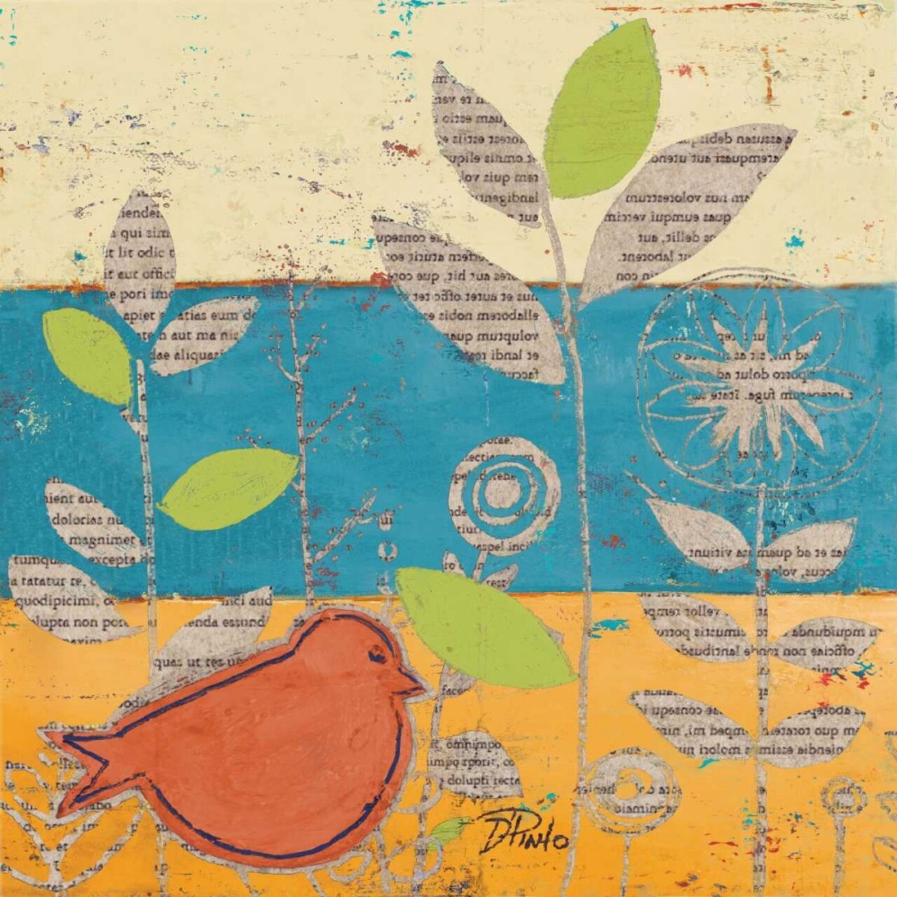 Le Jardin Press II Poster Print by Patricia Pinto - Item # VARPDX10046D